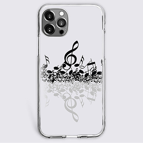 

Curve Music Phone Case For Apple iPhone 12 iPhone 11 iPhone 12 Pro Max Unique Design Protective Case Shockproof Back Cover TPU