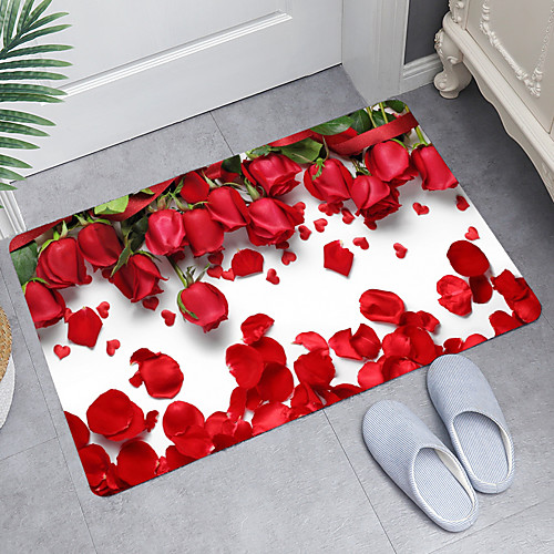 

Bathroom Bath Mats Novelty Absorbent Bathroom Rug Nonwoven New Design