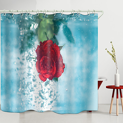 

Shower Curtains & Hooks Modern Polyester New Design 72 Inch