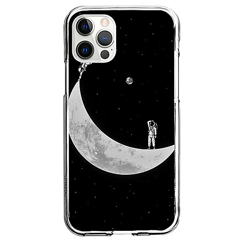 

Universe Astronaut Phone Case For Apple iPhone 12 iPhone 11 iPhone 12 Pro Max Unique Design Protective Case Shockproof Back Cover TPU