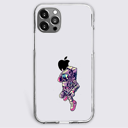 

Astronaut Phone Case For Apple iPhone 12 iPhone 11 iPhone 12 Pro Max Unique Design Protective Case Shockproof Back Cover TPU