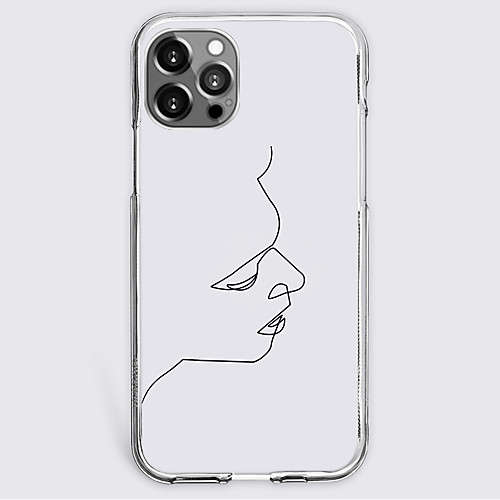 

Curve Fashion Phone Case For Apple iPhone 12 iPhone 11 iPhone 12 Pro Max Unique Design Protective Case Shockproof Back Cover TPU
