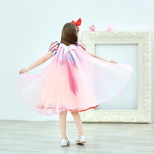 

Princess Cloak Kid's Girls' Cute Christmas Christmas Birthday Party Festival Christmas Halloween Children's Day Festival / Holiday Terylene Blue / Pink Easy Carnival Costumes Solid Color