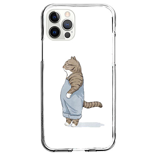 

Animal Phone Case For Apple iPhone 12 iPhone 11 iPhone 12 Pro Max Unique Design Protective Case Shockproof Back Cover TPU