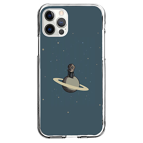 

Universe Astronaut Phone Case For Apple iPhone 12 iPhone 11 iPhone 12 Pro Max Unique Design Protective Case Shockproof Back Cover TPU