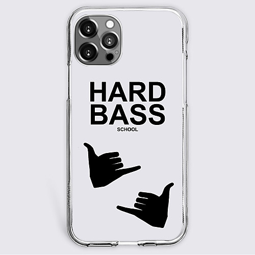 

Black & White Fashion Phone Case For Apple iPhone 12 iPhone 11 iPhone 12 Pro Max Unique Design Protective Case Shockproof Back Cover TPU