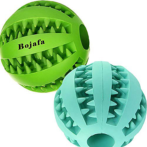 

best dog teething toys ball nontoxic durable dog iq puzzle chew toys for puppy small large dog teeth cleaning/chewing/playing/treat dispensing