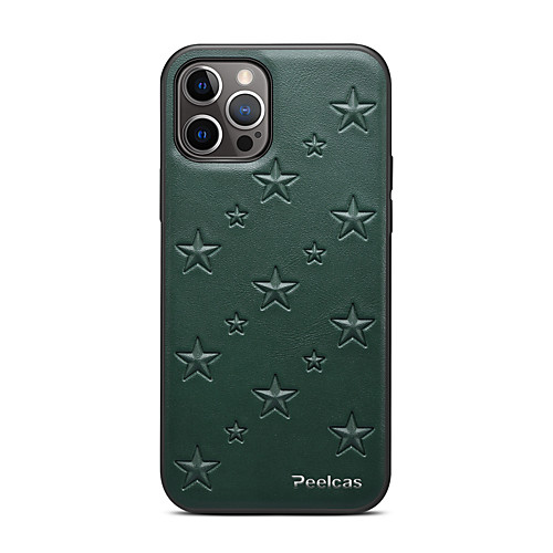 

Phone Case For Apple Back Cover Leather iPhone 12 Pro Max 11 SE 2020 X XR XS Max 8 7 Shockproof Solid Color PU Leather
