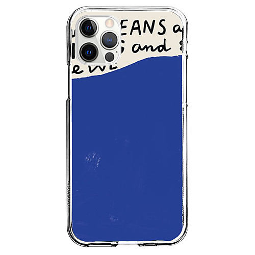 

Novelty Letter Phone Case For Apple iPhone 12 iPhone 11 iPhone 12 Pro Max Unique Design Protective Case Shockproof Pattern Back Cover TPU