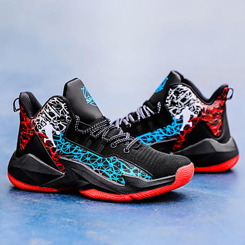 

Men's Trainers Athletic Shoes Sporty Casual Athletic Running Shoes Basketball Shoes PU Breathable Non-slipping Wear Proof Black / White Black / Red Green Fall