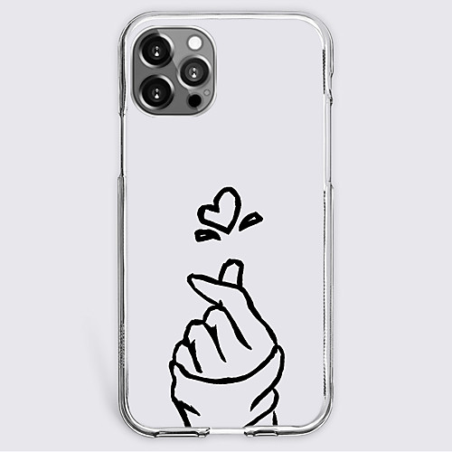 

Black & White Fashion Phone Case For Apple iPhone 12 iPhone 11 iPhone 12 Pro Max Unique Design Protective Case Shockproof Back Cover TPU