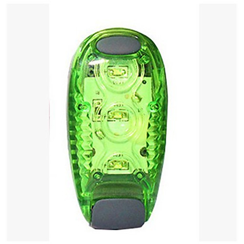 

led safety light strobe lights for daytime running walking bicycle bike kids child woman dog pet runner best flashing warning clip on small reflective set flash walk night (blue green red)