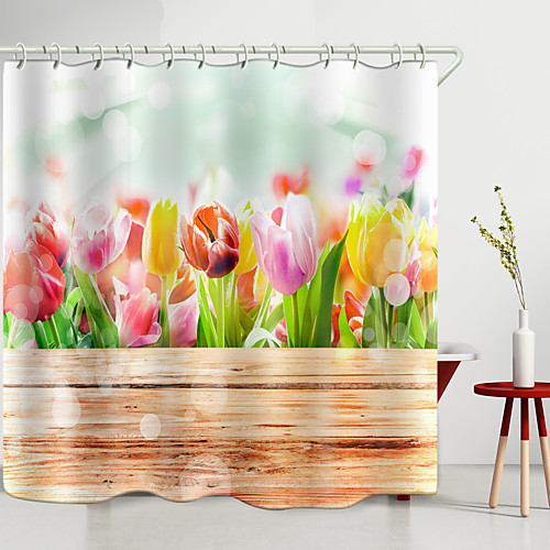 

Shower Curtains & Hooks Modern Polyester New Design 72 Inch