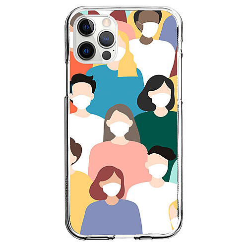 

Creative Novelty Phone Case For Apple iPhone 12 iPhone 11 iPhone 12 Pro Max Unique Design Protective Case Shockproof Back Cover TPU