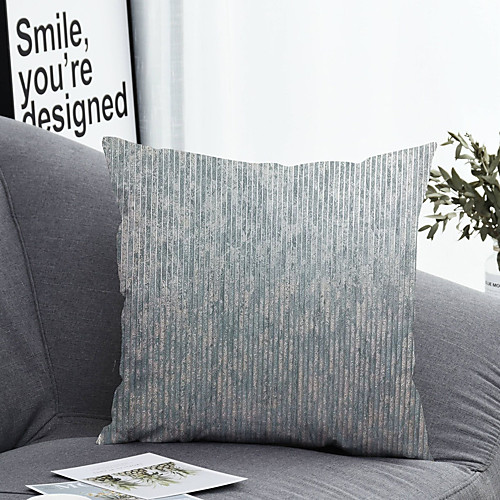 

1 pcs Polyester Pillow Cover & Insert Simple Classic Square Zipper Polyester Traditional Classic