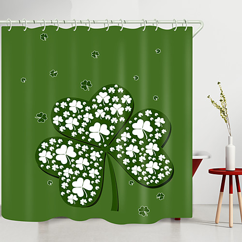 

Shower Curtains & Hooks Modern Polyester New Design 72 Inch