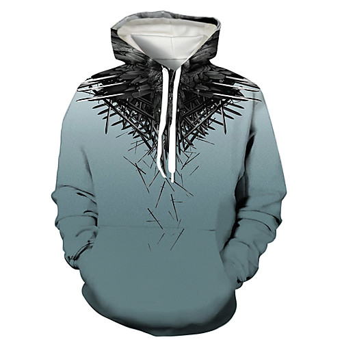 

Men's Pullover Hoodie Sweatshirt Graphic 3D Animal Print Hooded Daily 3D Print Basic Casual Hoodies Sweatshirts Long Sleeve Green