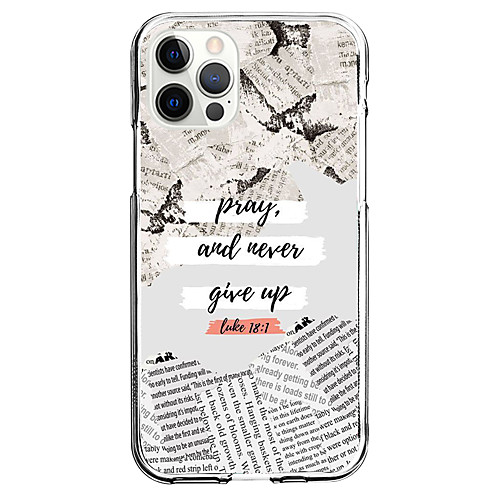

Word / Phrase Fashion Phone Case For Apple iPhone 12 iPhone 11 iPhone 12 Pro Max Unique Design Protective Case Shockproof Back Cover TPU