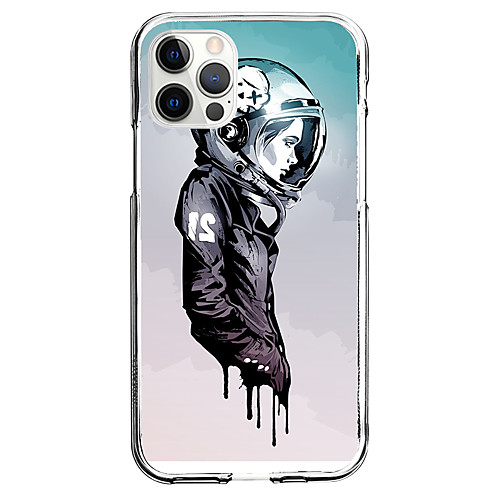 

Astronaut Phone Case For Apple iPhone 12 iPhone 11 iPhone 12 Pro Max Unique Design Protective Case Shockproof Back Cover TPU