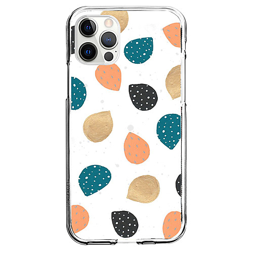 

Geometry Phone Case For Apple iPhone 12 iPhone 11 iPhone 12 Pro Max Unique Design Protective Case Shockproof Pattern Back Cover TPU