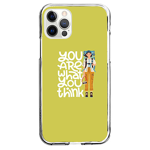 

Word / Phrase Fashion Phone Case For Apple iPhone 12 iPhone 11 iPhone 12 Pro Max Unique Design Protective Case Shockproof Back Cover TPU