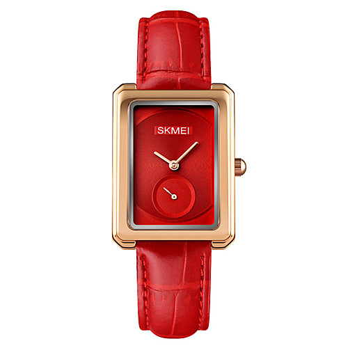 

SKMEI Women's Quartz Watches Analog Quartz Minimalist Cute Creative Cool / One Year / Genuine Leather