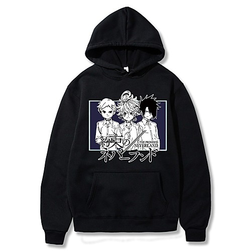 

Inspired by The Promised Neverland Emma Cosplay Costume Hoodie Polyester / Cotton Blend Graphic Prints Printing Harajuku Graphic Hoodie For Women's / Men's