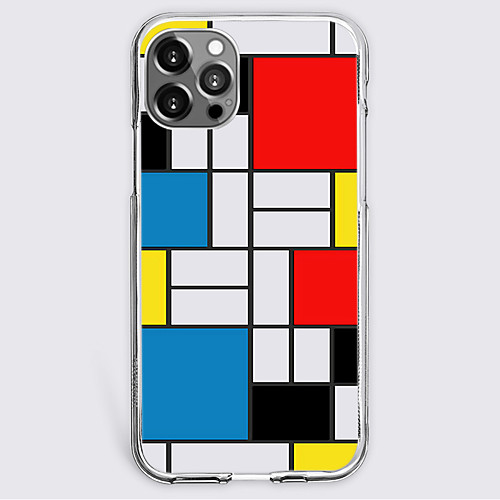 

Grid / Plaid Patterns Fashion Phone Case For Apple iPhone 12 iPhone 11 iPhone 12 Pro Max Unique Design Protective Case Shockproof Back Cover TPU