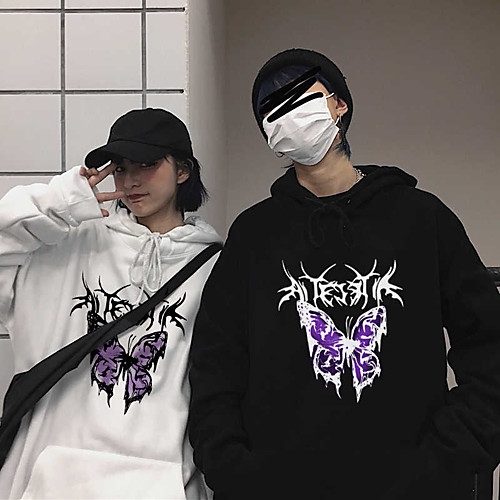 

Inspired by Cosplay Cosplay Costume Hoodie Polyester / Cotton Blend Graphic Printing Harajuku Graphic Hoodie For Women's / Men's / Gothic Style / Steampunk