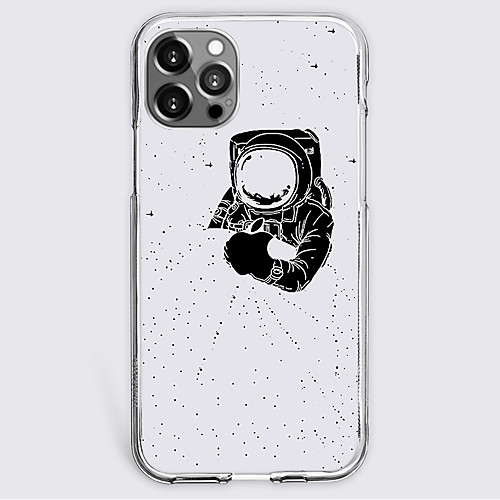 

Astronaut Phone Case For Apple iPhone 12 iPhone 11 iPhone 12 Pro Max Unique Design Protective Case Shockproof Back Cover TPU