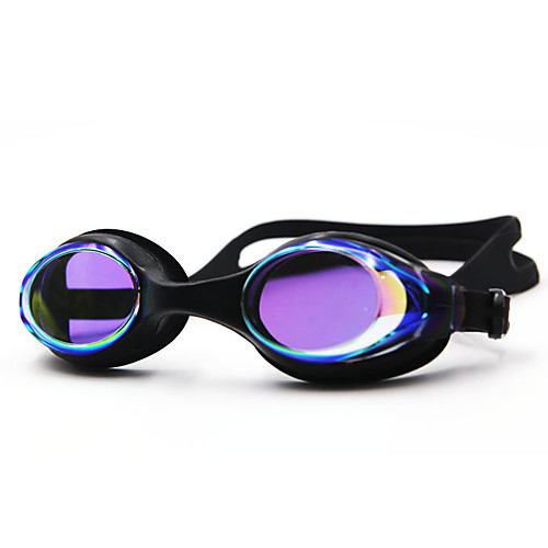 

Swimming Goggles Waterproof Anti-Fog UV Protection Mirrored Plated For Kid's Silica Gel PC Whites Pink Grays Pink Gray Black