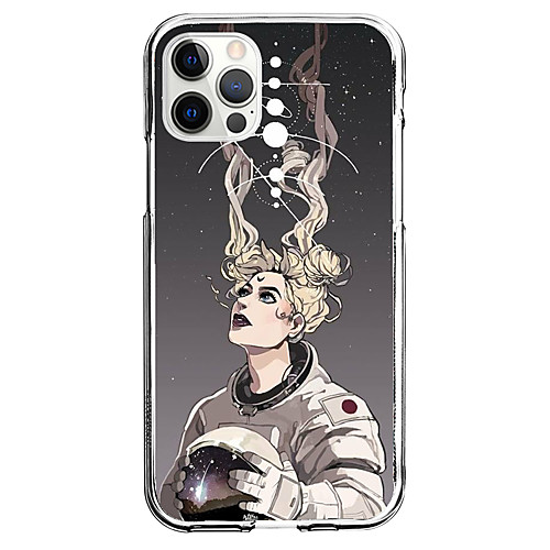 

Astronaut Phone Case For Apple iPhone 12 iPhone 11 iPhone 12 Pro Max Unique Design Protective Case Shockproof Back Cover TPU