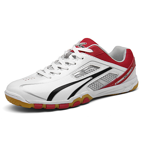 

Men's Unisex Trainers Athletic Shoes Sporty Outdoor Tennis Shoes Synthetics Non-slipping White / Blue Red Fall Spring