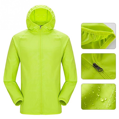 

Women's UPF 50 UV Sun Protection Lightweight Jacket Zip Up Hoodie Jacket Windbreaker Cooling Sun Shirt with Pockets Quick Dry Packable Coat Top Hiking Fishing Outdoor Performance