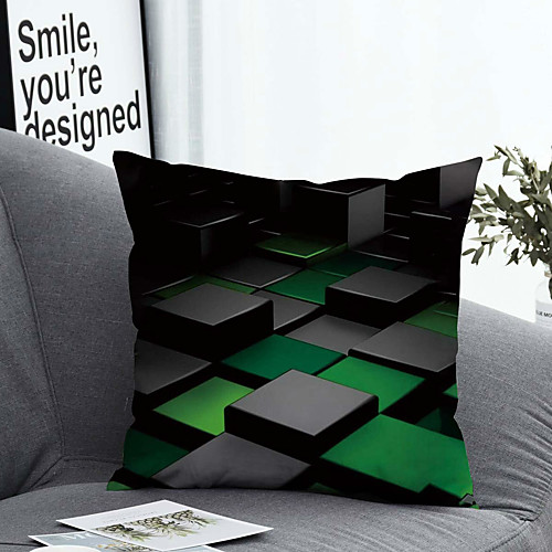 

1 pcs Polyester Pillow Cover Pillow Cover & Insert Simple Classic Square Zipper Polyester Traditional Classic