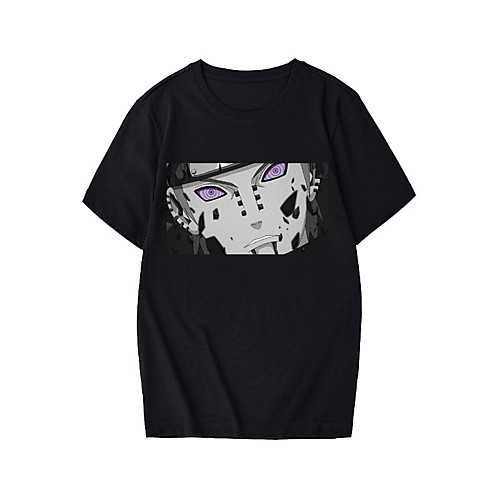 

Inspired by Naruto Pain Cosplay Costume T-shirt Polyester / Cotton Blend Graphic Prints Printing Harajuku Graphic T-shirt For Women's / Men's