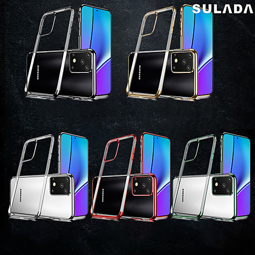 

Phone Case For Samsung Galaxy Back Cover S20 Plus S20 ultra S9 S9 Plus Note 9 Note 20 Ultra S10 S10 Galaxy S10 E Galaxy Note 10 Shockproof Transparent Transparent TPU