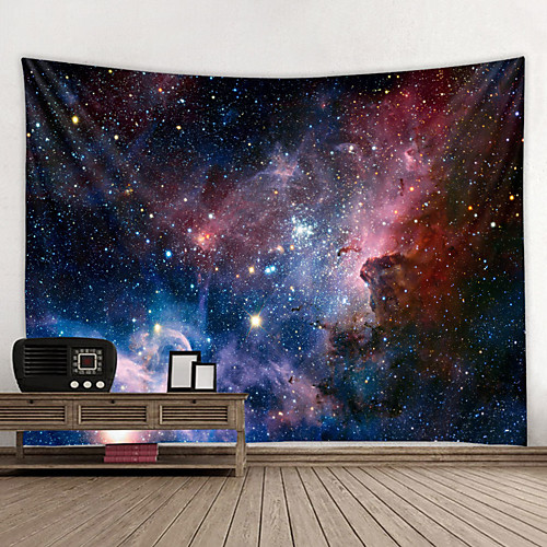 

Wall Tapestry Art Decor Blanket Curtain Hanging Home Bedroom Living Room Decoration and Sky / Galaxy and Fantasy
