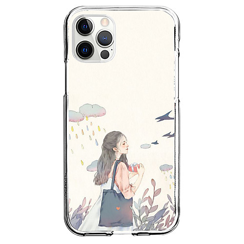 

Characters Phone Case For Apple iPhone 12 iPhone 11 iPhone 12 Pro Max Unique Design Protective Case Pattern Back Cover TPU
