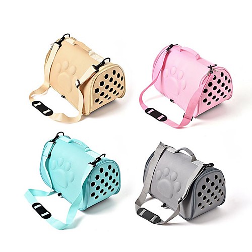 

Dog Cat Pets Carrier Bag Travel Backpack Travel Bag Travel Carrier Bag Portable Breathable Adjustable / Retractable Solid Colored EVA puppy Small Dog Medium Dog Outdoor Hiking Black Blue Pink