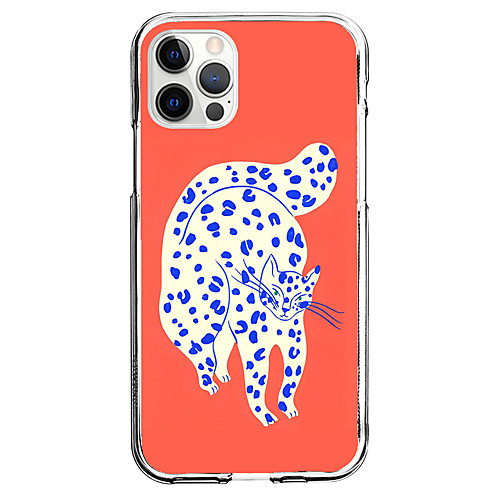 

Animal Phone Case For Apple iPhone 12 iPhone 11 iPhone 12 Pro Max Unique Design Protective Case Shockproof Pattern Back Cover TPU