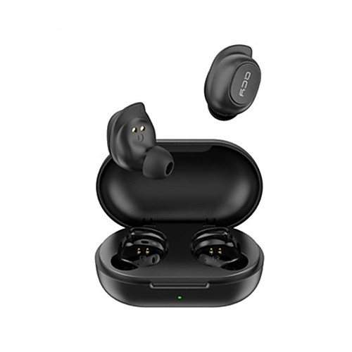 

QCY T9 Wireless Earbuds TWS Headphones APP Control Bluetooth5.0 True Wireless with Charging Box Waterproof IPX4 Auto Pairing Pop Up Window for Mobile Phone
