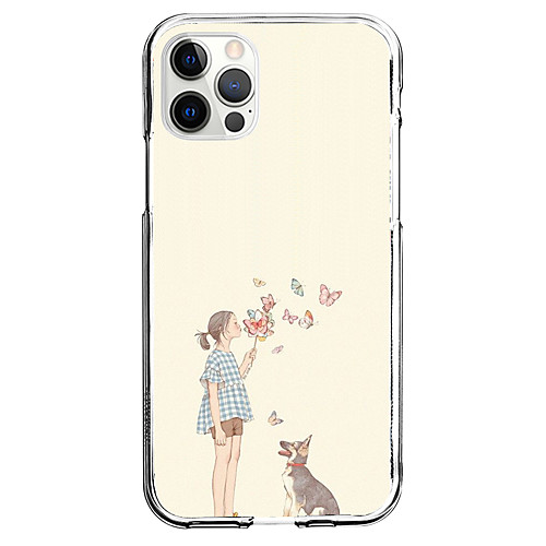 

Characters Phone Case For Apple iPhone 12 iPhone 11 iPhone 12 Pro Max Unique Design Protective Case Pattern Back Cover TPU