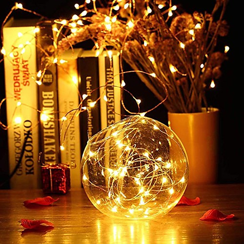

Holiday Lights DC 10M Fairy Lights 12V 1A Adapter ChristmasNew YearWedding Decoration Lights Led Strings