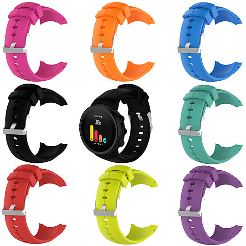 

Smart Watch Band for Suunto 1 pcs Sport Band Silicone Replacement Wrist Strap for SUUNTO Spartan Ultra