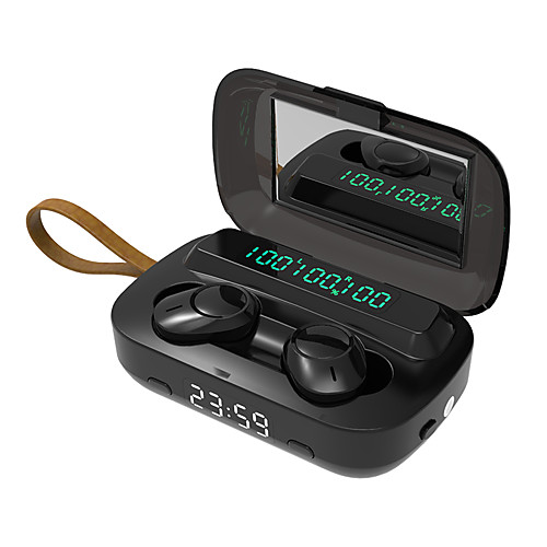 

M13 True Wireless Smart Bluetooth 5.1 Headset LED Power Display HD Noise Reduction Call Large Capacity Charging Cabin HIFI Sound Quality Waterproof and Sweat-proof Charge Mobile Phones