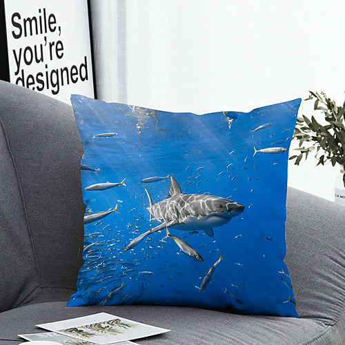 

1 pcs Polyester Pillow Cover Pillow Cover & Insert Simple Classic Square Zipper Polyester Traditional Classic