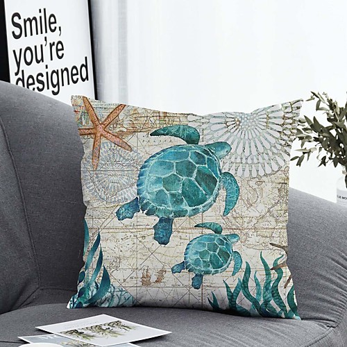 

1 pcs Polyester Pillow Cover Pillow Cover & Insert, Animal Simple Classic Square Zipper Polyester Traditional Classic