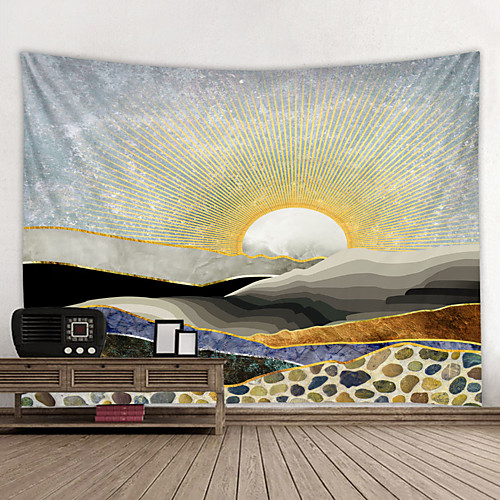 

Wall Tapestry Art Decor Blanket Curtain Hanging Home Bedroom Living Room Decoration and Modern and Landscape and Mountain