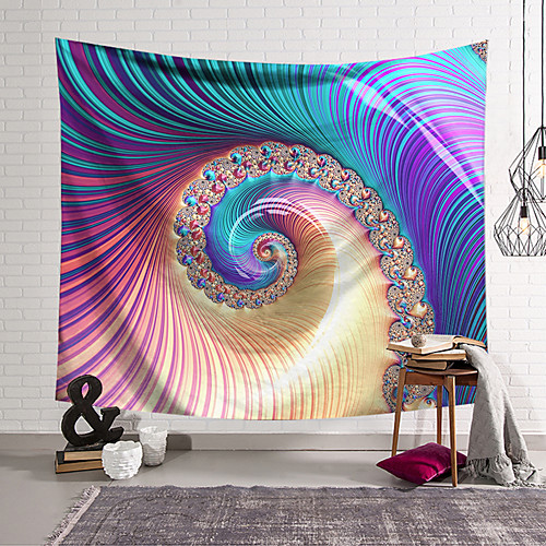 

Wall Tapestry Art Decor Blanket Curtain Hanging Home Bedroom Living Room Decoration Polyester Color Object Rotation